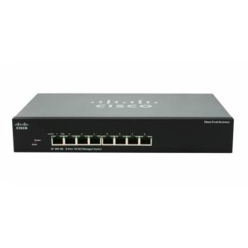 SRW208P-K9-NA Cisco SF 302-08P 8-port 10/100 PoE Managed Switch