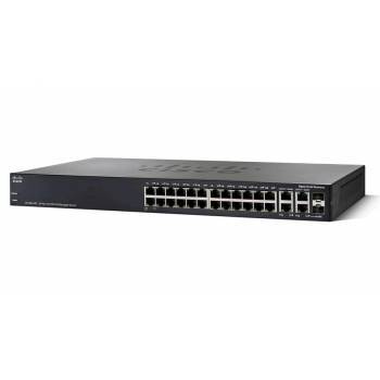SRW224G4P-K9 Cisco 24-Port 10/100 POE 2-Port 10/100/1000 Ethernet Switch