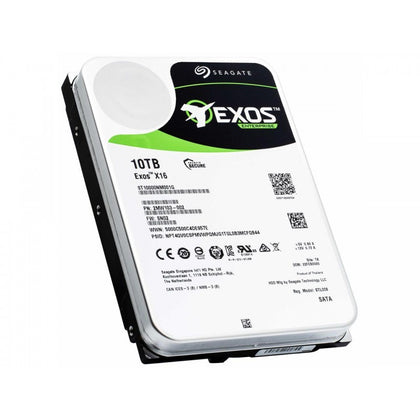 ST10000NM005G Seagate Exos X16 10TB 7200RPM SATA 6Gbps 128MB Cache 3.5-inch Hard Drive