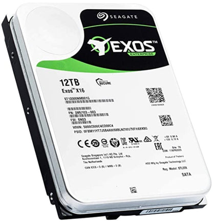 ST12000NM004J Seagate Exos X18 12TB 7200RPM SAS 12Gbps 256MB Cache 3.5-inch Hard Drive