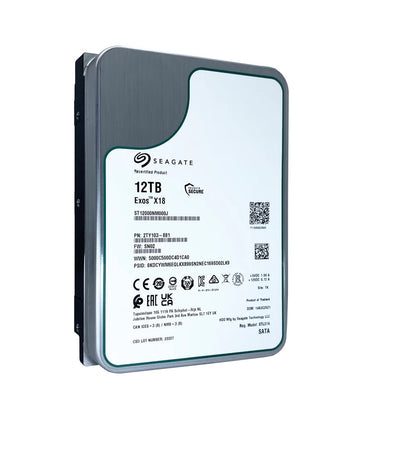 ST12000NM006J Seagate Exos X18 12TB 7200RPM SAS 12Gbps 256MB Cache 3.5-inch Hard Drive