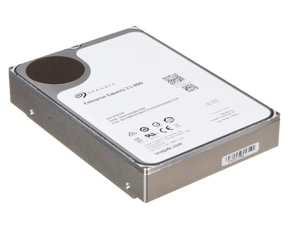 ST12000NM0117 Seagate Enterprise Capacity 12TB 7200RPM SATA 6Gbps 256MB Cache 3.5-inch Hard Drive