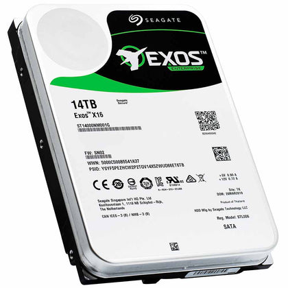 ST14000NM004J Seagate Exos X18 14TB 7200RPM SAS 12Gbps 256MB Cache 3.5-inch Hard Drive