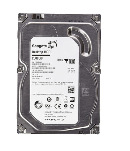ST2000NM002A Seagate 2TB 7200RPM SATA 6Gbps 256MB Cache 512E 3.5-inch Hard Drive