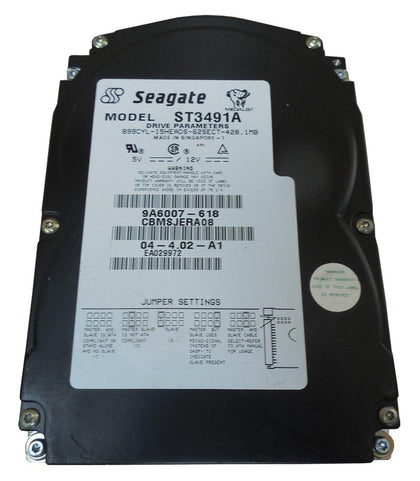ST3491A | Seagate Medalist 3491A 428MB 3800RPM ATA/IDE 128KB Cache 3.5-inch Internal Hard Drive