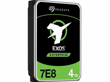 ST4000NM000A Seagate Exos 7E8 4TB 7200RPM SATA 6Gbps 256MB Cache (512n) 3.5-inch Hard Drive
