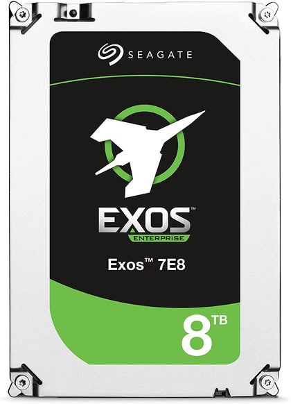 ST8000NM003A Seagate Exos 7E8 8TB 7200RPM SAS 12Gbps 256MB Cache (4Kn) 3.5-inch Hard Drive