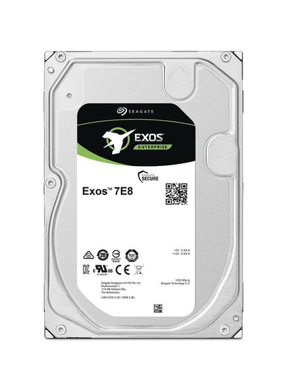 ST8000NM004A Seagate Exos 7E8 8TB 7200RPM SATA 6Gbps 256MB Cache (SED / 512e) 3.5-inch Hard Drive