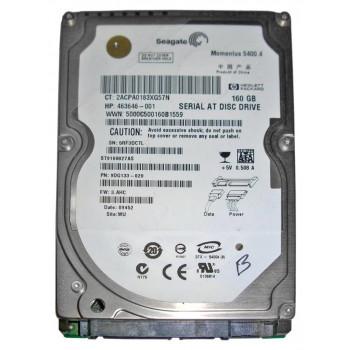 ST9160827AS | Seagate Momentus 5400.4 160GB 5400RPM SATA 3.0Gb/s 8MB Cache 2.5-inch Hard Drive