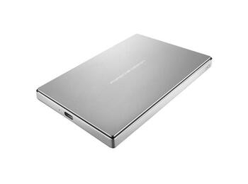 STFD4000402 Seagate LaCie Porsche Design 4TB USB 3.0 Type-C External Hard Drive (Silver)
