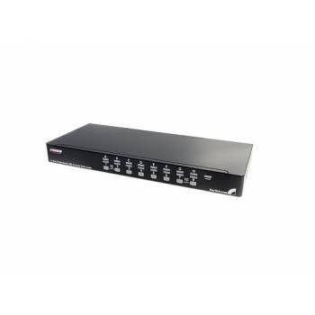 SV1631DUSBUK | StarTech 16-Port USB KVM Switch Kit with OSD and Cables Rack-Mountable