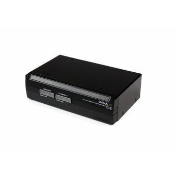 SV231USBA | StarTech 2-Port KVM Switch with Audio and USB 2.0 Hub