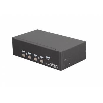 SV431DD2DUA | StarTech 4-Port Dual DVI KVM Switch with Audio and USB Hub