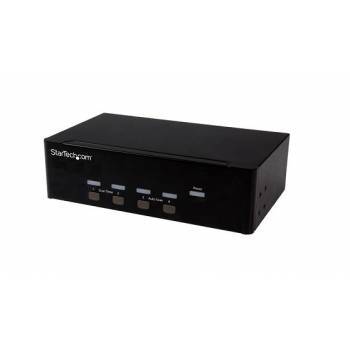 SV431DVGAU2A | StarTech 4-Port Dual VGA KVM Switch With Audio and USB 2.0