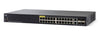 SG350-28P-K9-UK Cisco Small Business SG350-28P Switch L3 Managed 24 x 10/100/1000 (PoE+) + 2 x Gigabit SFP + 2 x combo Gigabit SFP Rack-Mountable PoE+ (195 W)