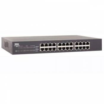 TJ657 Dell PowerConnect 2324 24 Port Unmanaged 10/100 Ethernet Switch