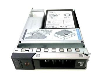 TWF67 Dell 800GB SAS 12Gbps Mixed Use 2.5-inch Internal Solid State Drive with 3.5-inch Hybrid Carrier