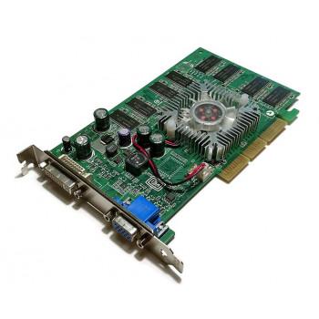 U0842 | Dell nVidia QUADRO FX 500 128MB DVI VGA DDR AGP VIDEO Card without Cable