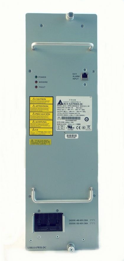 UBR10-PWR-DC-PLUS Cisco uBR Series 3300W DC PEM Router Power Supply