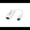 USB31000SW | StarTech USB 3.0 to Gigabit Ethernet Adapter (White)