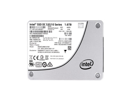 VK1600GEYJU HPE 1.6TB MLC SATA 6Gbps Read Intensive 2.5-inch Solid State Drive