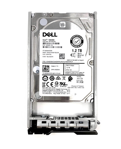 W0XJW Dell 1.2TB 10000RPM SAS 12Gbps 2.5-Inch Hard Drive