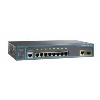 WS-C2960-8TC-L Cisco Catalyst 2960 8-Ports Ethernet 10/100 1 Dual-Purpose Uplink Series Managed Switch
