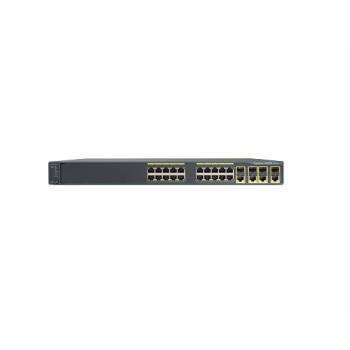 WS-C2960G-24TC-L Cisco 20-Port 10/100/1000Base-T Managed Gigabit Ethernet Switch with 4 Combo Gigabit SFP Ports