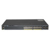 WS-C2960X-24PS-L Cisco Catalyst 2960X-24PS-L 24-Ports 24 x 10/100/1000 (PoE+) + 4 x Gigabit SFP Managed Stackable 1U