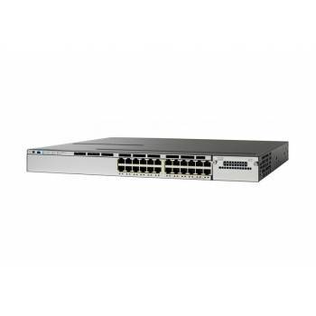 WS-C3850-24P-L Cisco Catalyst 3850-24P-L 24-Ports 24 x 10/100/1000 (PoE+) Managed Rack-Mountable Switch