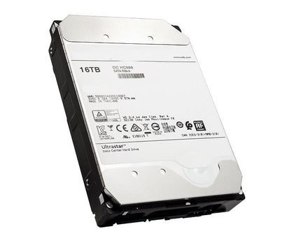 WUH721816ALE6L4 HGST Ultrastar DC HC550 16TB 7200RPM SATA 6Gbps 512MB 512e SE 3.5-inch Hard Drive