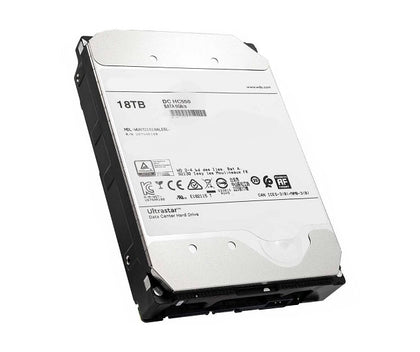 WUH721818ALE6L4 HGST Ultrastar DC HC550 18TB 7200RPM SATA 6Gbps 512MB 512e SE 3.5-inch Hard Drive