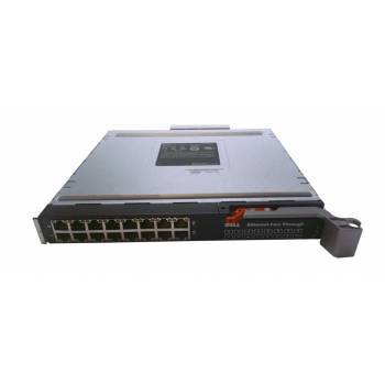 WW060 | Dell 16-Port 1GB Ethernet Pass Through Expansion Module for PowerEdge M1000E