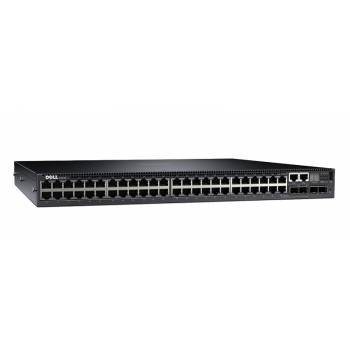 Y983J | Dell PowerConnect N2048P 48-Port PoE 10/100/1000-Base-T and 2 X 10Gigabit SFP+ Layer-3 Gigabit Switch