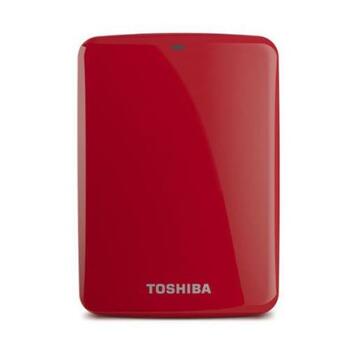 HDTC720XR3C1 | Toshiba Canvio Connect 2TB 5400RPM USB 3.0 8MB Cache External Hard Drive (Red)