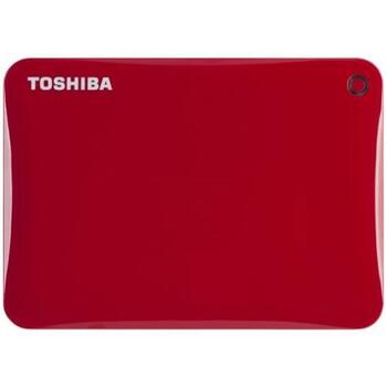 HDTC830XR3C1 | Toshiba Canvio Connect II 3TB 5400RPM USB 3.0 8MB Cache 2.5-inch Portable External Hard Drive (Red)