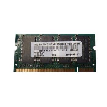38L3903 IBM 256MB DDR SoDimm Non ECC PC-2700 333Mhz Memory