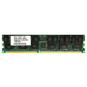 370-7671-01 Sun 1GB DDR Registered ECC PC-2700 333Mhz 2Rx4 Memory