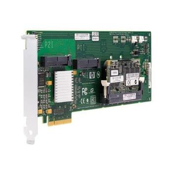 411508-B21 HP Smart Array E200 128MB Cache SAS 3Gbps / SATA 1.5Gbps PCI-Express x4 0/1/5/10 RAID Controller Card