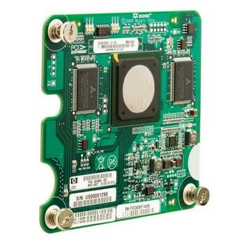 405920-001 HP 4GB PCI-Express Dual Port Fibre Channel Mezzanine Host Bus Adapter Storage Controller for HP BL460c Blade Server