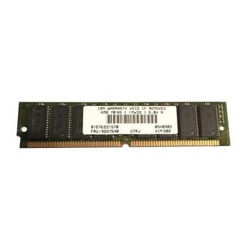 92G7540 IBM 4MB Simm Non Parity FastPage Memory