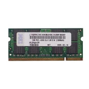 38L5136 | IBM 16GB DDR2 SoDimm Non ECC PC2-4200 533Mhz Memory