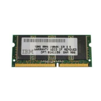 01K1150 IBM 128MB SODIMM Non Parity PC 66 66Mhz Memory