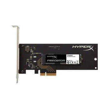 SHPM2280P2H/240G | Kingston HyperX Predator Series 240GB MLC PCI Express 2.0 x4 M.2 2280 Internal Solid State Drive with HH-HL Apdater