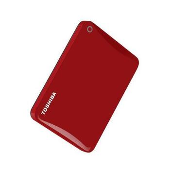 HDTC820ER3CA | Toshiba Canvio Connect II 2TB 5400RPM USB 3.0 8MB Cache 2.5-inch External Hard Drive (Red)