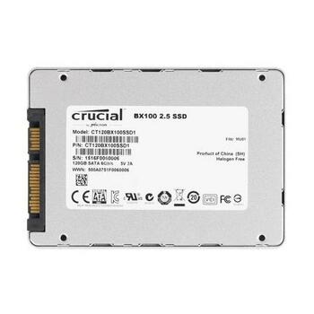 CT120BX100SSD1 | Crucial BX100 Series 120GB MLC SATA 6Gbps 2.5-inch Internal Solid State Drive