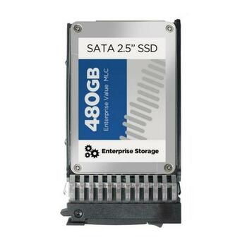 756657-B21 | HPE 480GB MLC SATA 6Gbps Hot Swap Value Endurance 2.5-inch Internal Solid State Drive with Smart Carrier