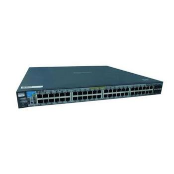 J8693A#ABA HP E3500yl-48G-PoE 48-Ports Layer-3 Managed Gigabit Ethernet Switch 48 x 10/100/1000Base-T LAN 1 x Expansion Slot 4 x SFP (mini-GBIC) (Refu