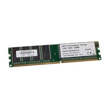 64A0TQDXA8G16 PNY 1GB DDR Non ECC PC-3200 400Mhz Memory
