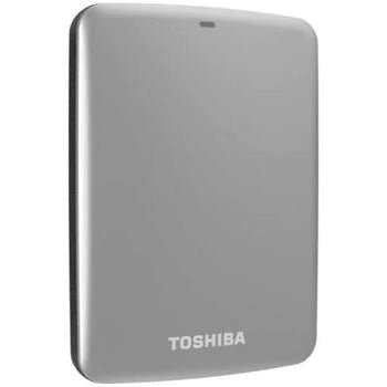 HDTC710VS3A1 | Toshiba Canvio Connect 1TB USB 3.0 External Hard Drive (Silver)